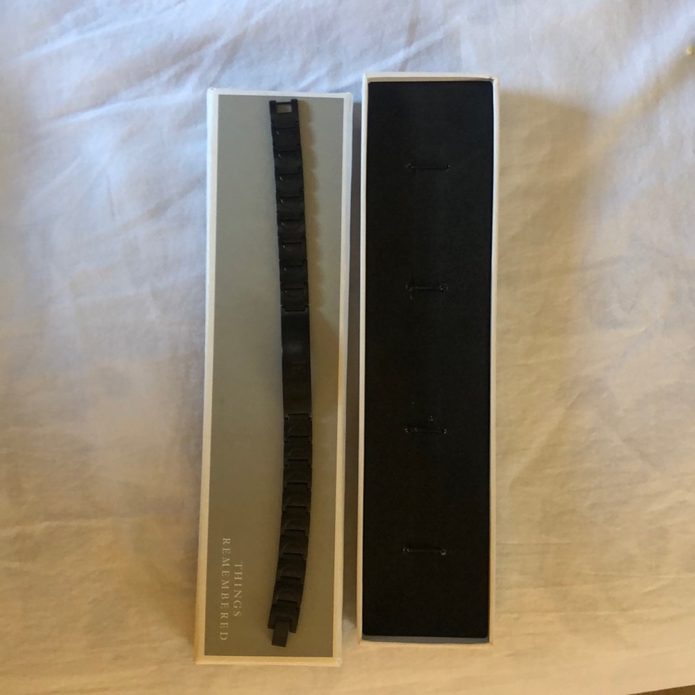 Mens bracelet Things remembered